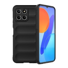 Honor 70 Lite 5G Gigapack Szilikon telefonvédő ütésállóság, 3D, FEKETE