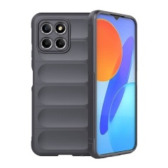 Honor 70 Lite 5G Gigapack Szilikon telefonvédő ütésállóság, 3D, SÖTÉTSZÜRKE
