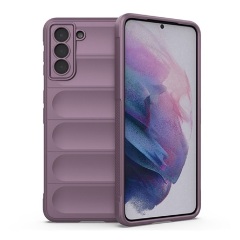 Samsung S21 Plus Gigapack Szilikon telefonvédő ütésállóság, 3D, LILA