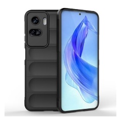 Honor 90 Lite 5G Gigapack szilikon telefonvédő ütésállóság, 3D, FEKETE