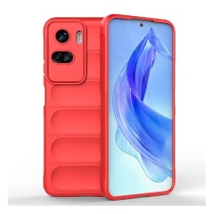 Honor 90 Lite 5G Gigapack szilikon telefonvédő ütésállóság, 3D, PIROS