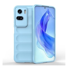 Honor 90 Lite 5G Gigapack szilikon telefonvédő ütésállóság, 3D, VILÁGOSKÉK