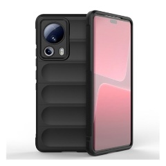 Xiaomi 13 Lite Gigapack szilikon telefonvédő ütésállóság, 3D, FEKETE Xiaomi 13 Lite Gigapack szilikon telefonvédő ütésállóság, 3D, FEKETE