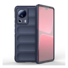 Xiaomi 13 Lite Gigapack szilikon telefonvédő ütésállóság, 3D, SÖTÉTKÉK