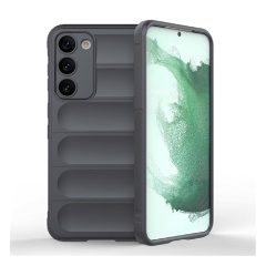 Samsung S23 Plus Gigapack szilikon telefonvédő ütésállóság, 3D, SÖTÉTSZÜRKE Samsung S23 Plus Gigapack szilikon telefonvédő ütésállóság, 3D, SÖTÉTSZÜRKE