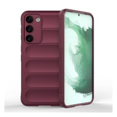 Samsung S23 Plus Gigapack szilikon telefonvédő ütésállóság, 3D, BORDÓ Samsung S23 Plus Gigapack szilikon telefonvédő ütésállóság, 3D, BORDÓ