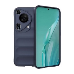 Huawei Pura 70 Ultra 5G Gigapack Szilikon telefonvédő ütésállóság, 3D, SÖTÉTKÉK Huawei Pura 70 Ultra 5G Gigapack Szilikon telefonvédő ütésállóság, 3D, SÖTÉTKÉK