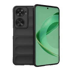 Huawei Nova 12 SE 4G Gigapack Szilikon telefonvédő ütésállóság, 3D, FEKETE