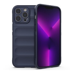 iPhone 14 Pro Gigapack szilikon telefonvédő ütésállóság, 3D, SÖTÉTKÉK iPhone 14 Pro Gigapack szilikon telefonvédő ütésállóság, 3D, SÖTÉTKÉK