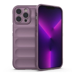 iPhone 14 Pro Gigapack szilikon telefonvédő ütésállóság, 3D, LILA