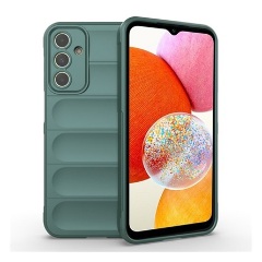 Samsung A15 4G Gigapack Szilikon telefonvédő ütésállóság, 3D, SÖTÉTZÖLD