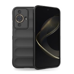 Huawei Nova 11 Gigapack szilikon telefonvédő ütésállóság, 3D, FEKETE Huawei Nova 11 Gigapack szilikon telefonvédő ütésállóság, 3D, FEKETE