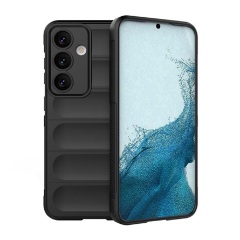 Samsung S24 5G Gigapack Szilikon telefonvédő ütésállóság, 3D, FEKETE Samsung S24 5G Gigapack Szilikon telefonvédő ütésállóság, 3D, FEKETE