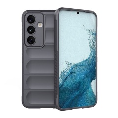 Samsung S24 5G Gigapack Szilikon telefonvédő ütésállóság, 3D, SÖTÉTSZÜRKE