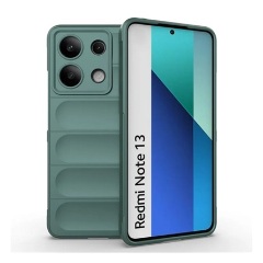 Redmi Note 13 4G Gigapack Szilikon telefonvédő ütésállóság, 3D, SÖTÉTZÖLD Redmi Note 13 4G Gigapack Szilikon telefonvédő ütésállóság, 3D, SÖTÉTZÖLD