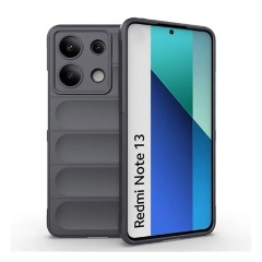 Redmi Note 13 4G Gigapack Szilikon telefonvédő ütésállóság, 3D, SÖTÉTSZÜRKE