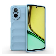 Realme C67 4G Gigapack Szilikon telefonvédő ütésállóság, 3D, VILÁGOSKÉK Realme C67 4G Gigapack Szilikon telefonvédő ütésállóság, 3D, VILÁGOSKÉK