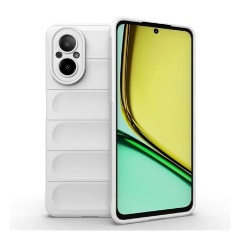 Realme C67 4G Gigapack Szilikon telefonvédő ütésállóság, 3D, FEHÉR Realme C67 4G Gigapack Szilikon telefonvédő ütésállóság, 3D, FEHÉR