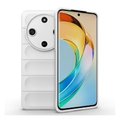 Honor Magic6 Lite 5G Gigapack Szilikon telefonvédő ütésállóság, 3D, FEHÉR Honor Magic6 Lite 5G Gigapack Szilikon telefonvédő ütésállóság, 3D, FEHÉR