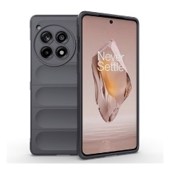 OnePlus 12R 5g Gigapack Szilikon telefonvédő ütésállóság, 3D, SÖTÉTSZÜRKE