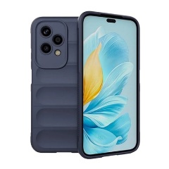 Honor 200 Lite 5G Gigapack Szilikon telefonvédő ütésállóság, 3D, SÖTÉTKÉK