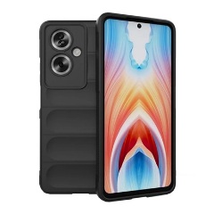 Oppo A79 5G Gigapack Szilikon telefonvédő ütésállóság, 3D, FEKETE