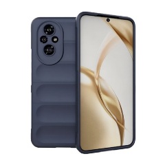 Honor 200 5G Gigapack Szilikon telefonvédő ütésállóság, 3D, SÖTÉTKÉK