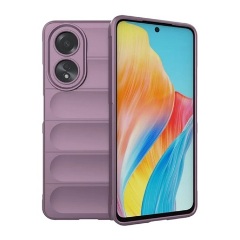 Oppo A58 4G Gigapack Szilikon telefonvédő ütésállóság, 3D, LILA
