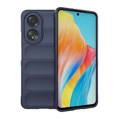 Oppo A58 4G Gigapack Szilikon telefonvédő ütésállóság, 3D, SÖTÉTKÉK