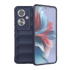 Oppo Reno11 F 5G Gigapack Szilikon telefonvédő ütésállóság, 3D, SÖTÉTKÉK