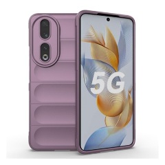 Honor 90 5G Gigapack szilikon telefonvédő ütésállóság, 3D, LILA