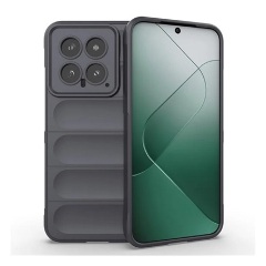 Xiaomi 14 5G Gigapack Szilikon telefonvédő ütésállóság, 3D, SÖTÉTSZÜRKE