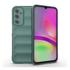 Samsung A25 5G GIGAPACK szilikon telefonvédő ütésállóság, 3D, SÖTÉTZÖLD