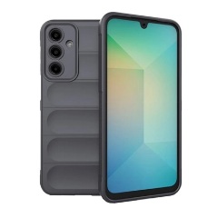 Samsung A16 4G GIGAPACK Szilikon telefonvédő ütésállóság, 3D, SÖTÉTSZÜRKE