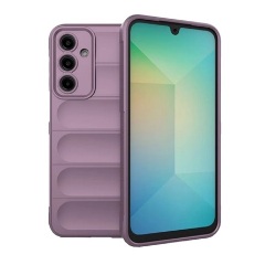Samsung A16 4G GIGAPACK Szilikon telefonvédő ütésállóság, 3D, LILA