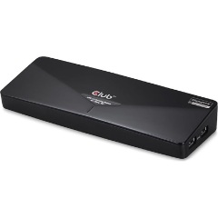 Club 3D CSV-3103D 9-port 135W USB3.0 dokkoló fekete