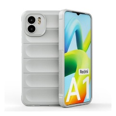 Redmi A2 Gigapack Szilikon telefonvédő ütésállóság, 3D, VILÁGOSSZÜRKE