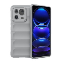 Xiaomi 13 Pro Gigapack szilikon telefonvédő ütésállóság, 3D, VILÁGOSSZÜRKE