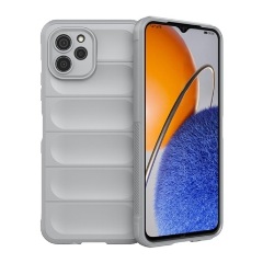 Huawei Nova Y61 Gigapack szilikon telefonvédő ütésállóság, 3D, VILÁGOSSZÜRKE Huawei Nova Y61 Gigapack szilikon telefonvédő ütésállóság, 3D, VILÁGOSSZÜRKE