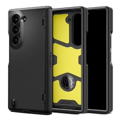 Samsung Z Fold6 5G SPIGEN SLIM ARMOR PRO szilikon telefonvédő ütésállóság, teljes védelem, FEKETE
