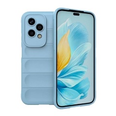 Honor 200 Lite 5G Gigapack Szilikon telefonvédő ütésállóság, 3D, VILÁGOSKÉK