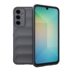 Samsung A56 5G GIGAPACK Szilikon telefonvédő ütésállóság, 3D, SÖTÉTSZÜRKE
