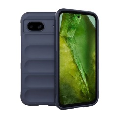 Google Pixel 8a 5G Gigapack Szilikon telefonvédő ütésállóság, 3D, SÖTÉTKÉK