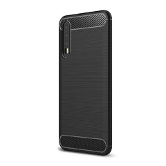 Huawei P20 Pro Gigapack szilikon telefonvédő ütésállóság, karbon minta, FEKETE Huawei P20 Pro Gigapack szilikon telefonvédő ütésállóság, karbon minta, FEKETE
