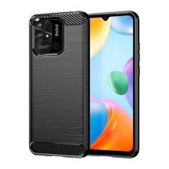 Redmi 10C Gigapack Szilikon telefonvédő ütésállóság, karbon minta, FEKETE Redmi 10C Gigapack Szilikon telefonvédő ütésállóság, karbon minta, FEKETE