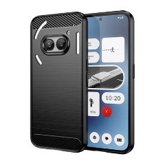 Nothing Phone Gigapack Szilikon telefonvédő ütésállóság, karbon minta, FEKETE