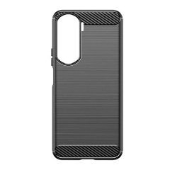 Honor 90 Lite 5G Gigapack szilikon telefonvédő ütésállóság, karbon minta, FEKETE
