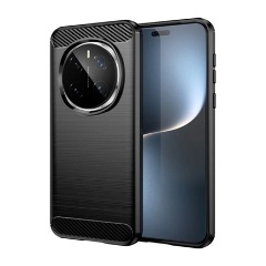 Honor Magic7 Pro GIGAPACK Szilikon telefonvédő ütésállóság, karbon minta, FEKETE