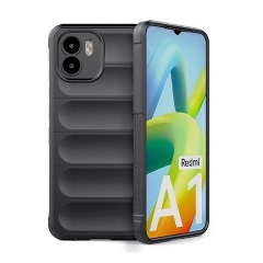 Redmi A2 Gigapack Szilikon telefonvédő ütésállóság, 3D, FEKETE