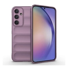 Samsung A55 5G GIGAPACK Szilikon telefonvédő ütésállóság, 3D, LILA